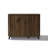 45.3'' W Walnut Storage Cabinet with Doors, Mid-Century Modern Cabinet