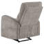Fauteuil inclinable manuel transitionnel en chenille sable-1860689350