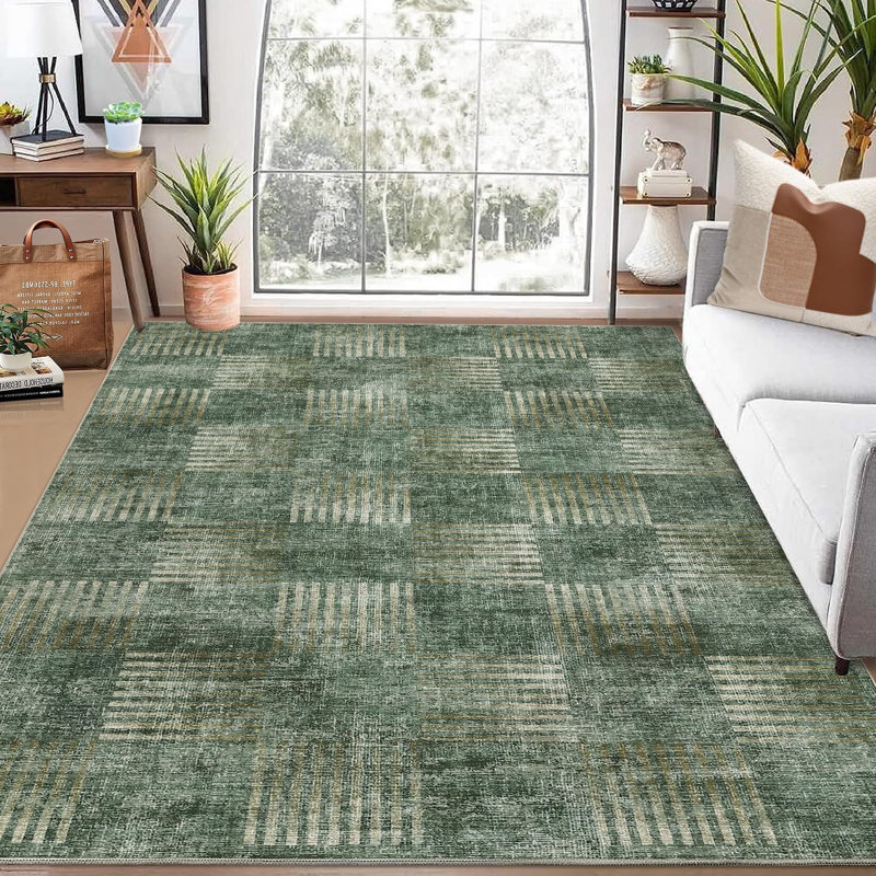 Tapis lavable 10 x 13 pour salon