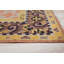 Yellow Hand-Knotted Wool Trellis Motif Geometric Modern Contemporary Carpet Rug-1134675354