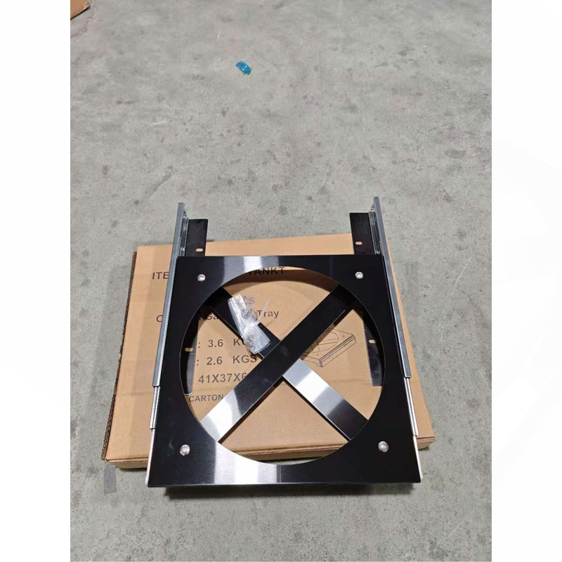 Base mobile universelle pour bouteilles de gaz en acier inoxydable