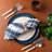 Tie Dye Dinner Napkins - High Tide