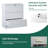 Maleha 35.43'' Wide 3 -Drawer Steel File Cabinet-1866087194
