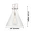 1 - Light Single Drop Pendant Pendant-88157355-88157352-88157348