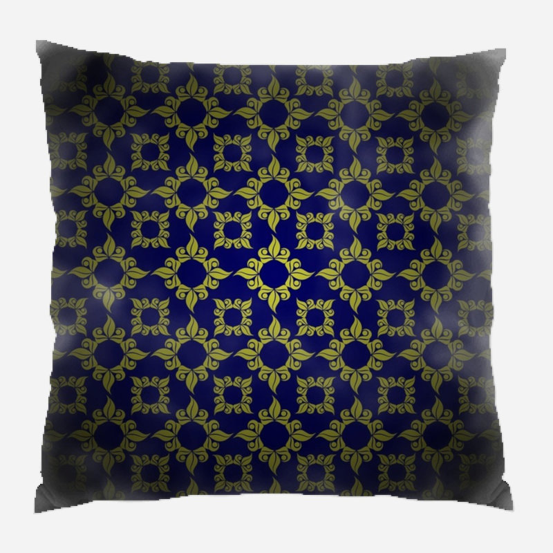Coussin antique antique, Bleu, Intérieur