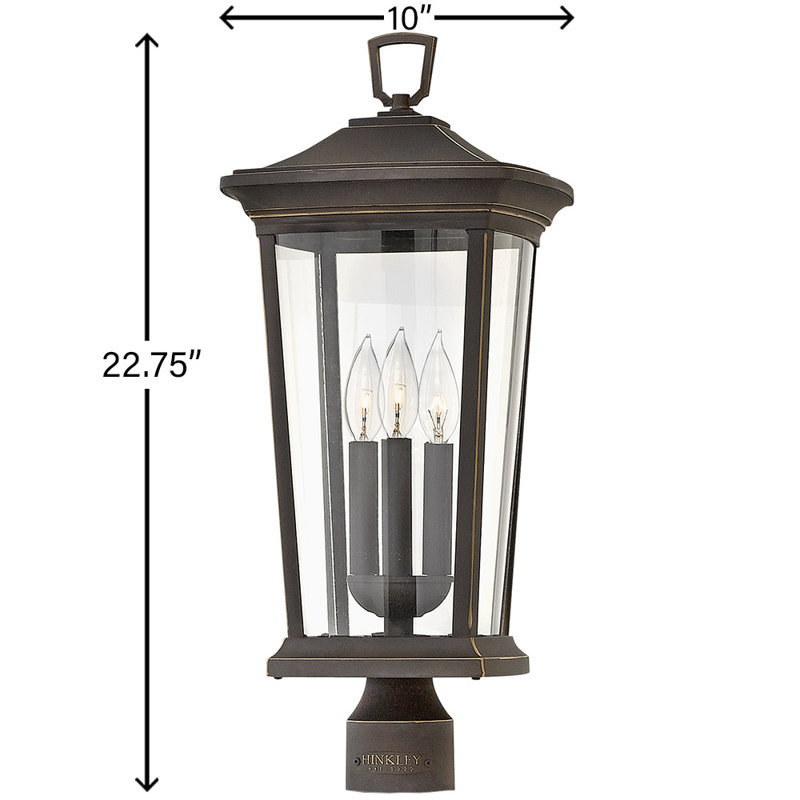 Bromley 3 - Light Lantern Head, Oil Rubbed Bronze