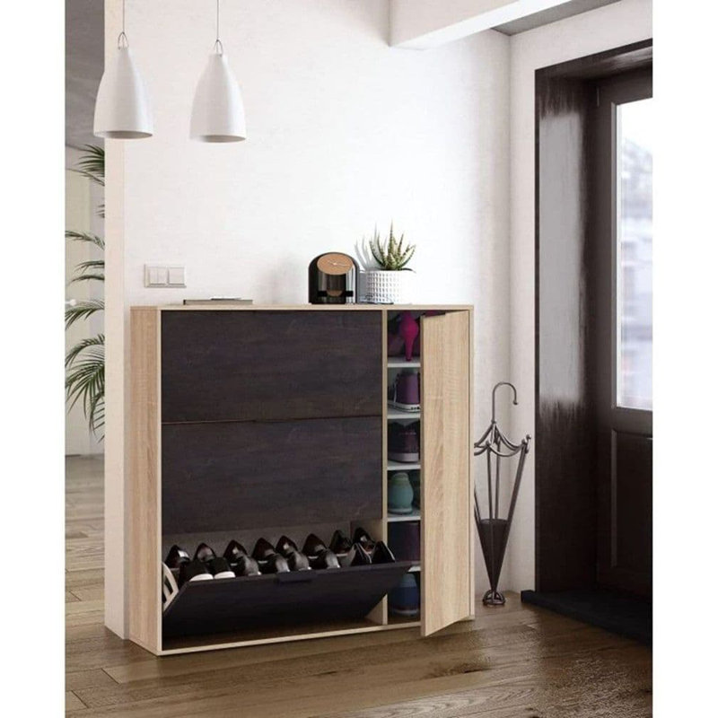 25 Pair Shoe Storage Cabinet