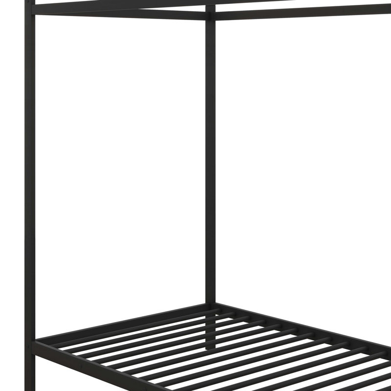 Lit plateforme Cozy, Noir