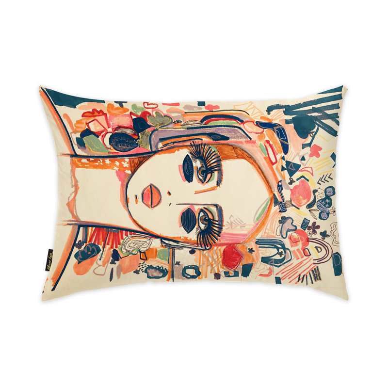 Reversible Throw Pillow