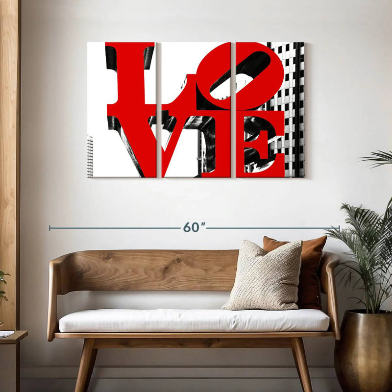 Aime A Love Sign, 28" H x 45" W
