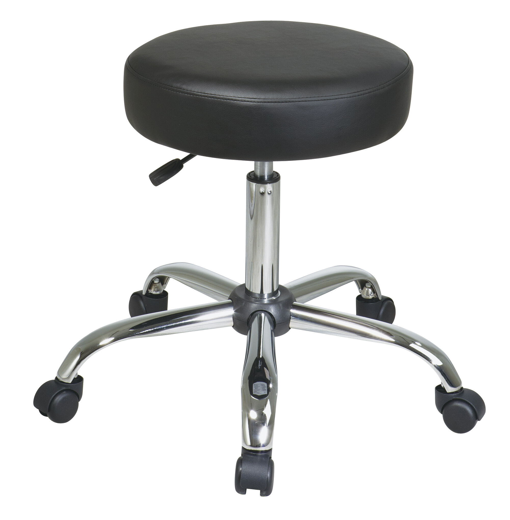 Symple Stuff Adjustable Height Lab Stool with Wheels & Reviews | Wayfair