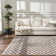 Jasha Checkered Beige/Brown Area Rug