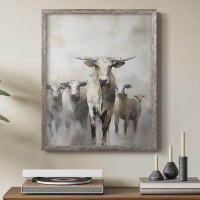 ANIMALS Series CCXC III, reproduction encadrée - bois massif