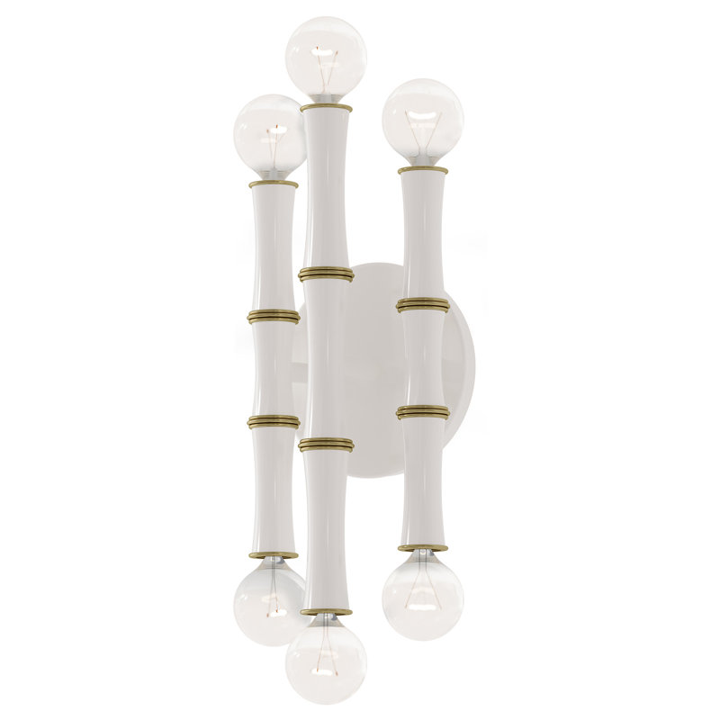 Kane Wall Sconce, Daisy/Modern Brass
