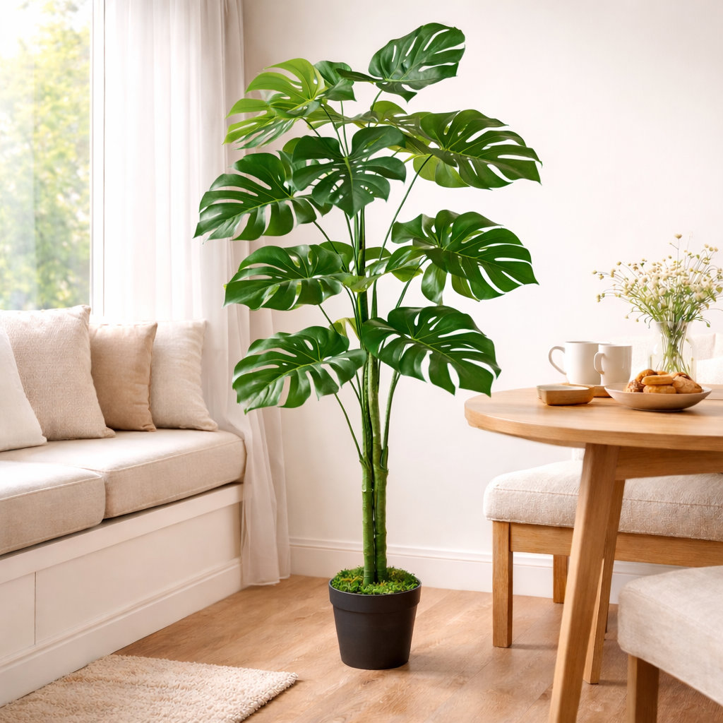 120cm Faux Plant in Pot Liner