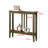 Narrow Console Table with 2-Tier Storage Shelf, Wood Entryway Table or Slim Sofa Table for Hallway or Behind Couch-574121234