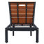 Méridiennes d'extérieur Fauteuil inclinable d'extérieur avec dossier réglable pour patio, bord de piscine ou plage-1178751561