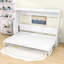 Lit escamotable mural avec tablettes-913432448-913432449