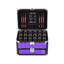 Faux Leather Makeup Organiser