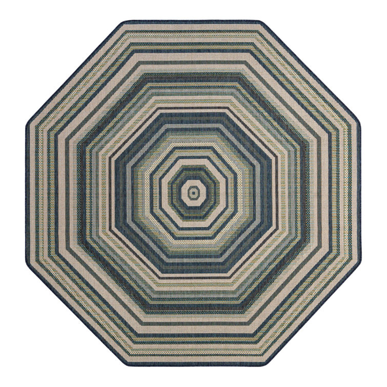 Tavion Geometric Indoor / Outdoor Rug