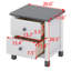 Table de chevet 2 tiroirs-1357654908