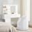 Yosef Upholstered Storage Vanity Stool-106837812