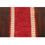 Tapis rouge noué à la main de conception unique 2 pi 9 po x 8 pi 1 po