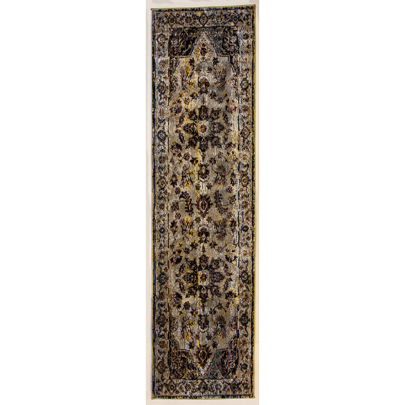 Tapis bleu Lawnmont, Tapis de couloir 2 pi 2 po x 11 pi