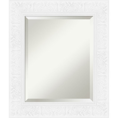 Luxe Beveled Framed Wall Mirror