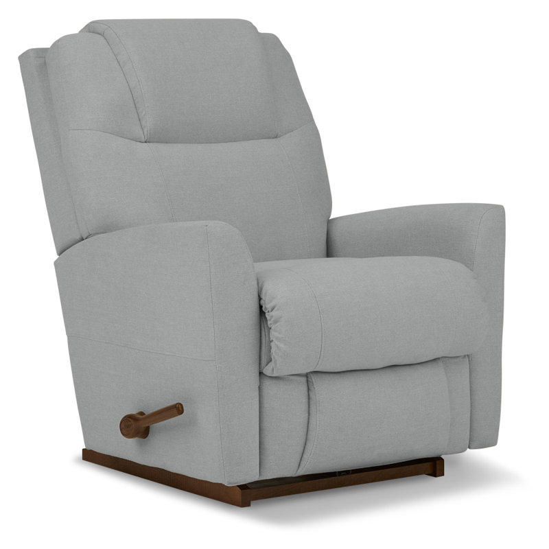 Sparrow Manual Rocker Recliner with iClean Cover, Bluestone