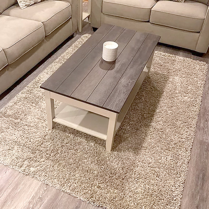 Tapis velours 5 po x 7 pi crème ivoire beige