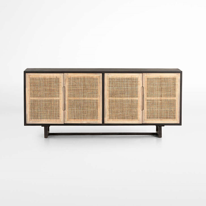 Buffet en bois massif 71,5 po