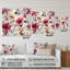 Hamrick - Art mural floral en acrylique-101499791