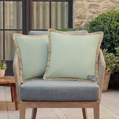 Hunter Amelia Square Outdoor Pillow Set