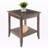 Hicklin Accent Table in Oyster Gray