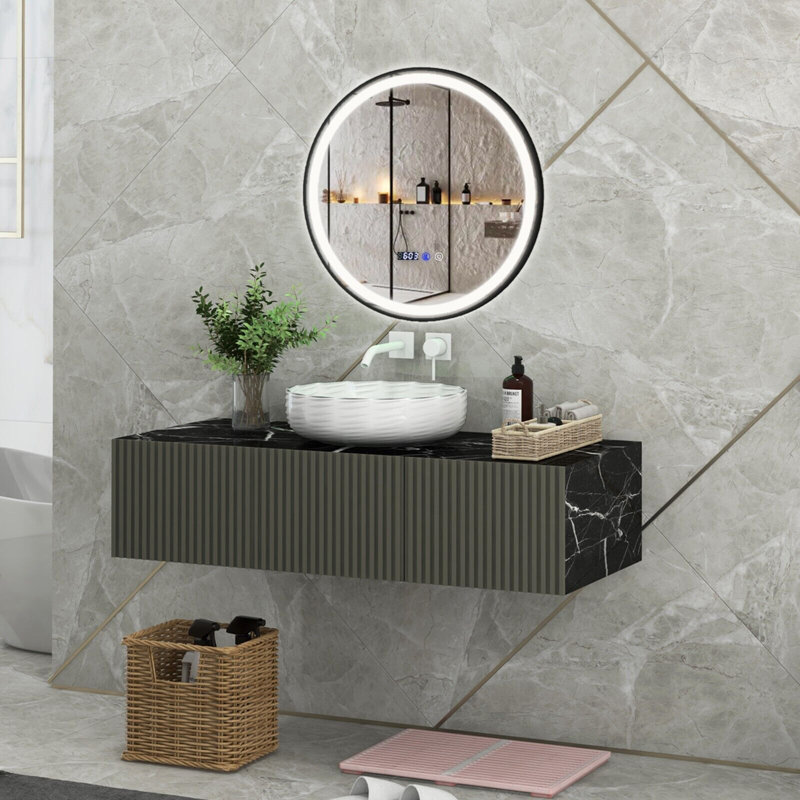 Sonia Metal Round Wall Mirror