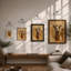 Camel Study Boho - Framed Print-841177665-841177671