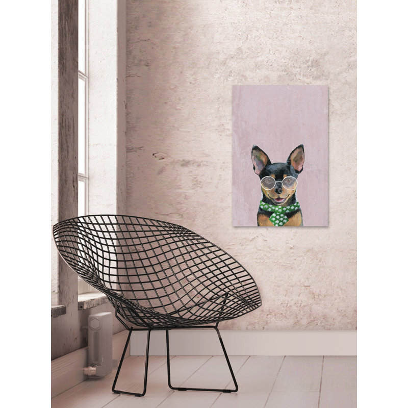«Formal Puppy», reproduction sur toile tendue, H 12 po x l 8 po x P 1,5 po