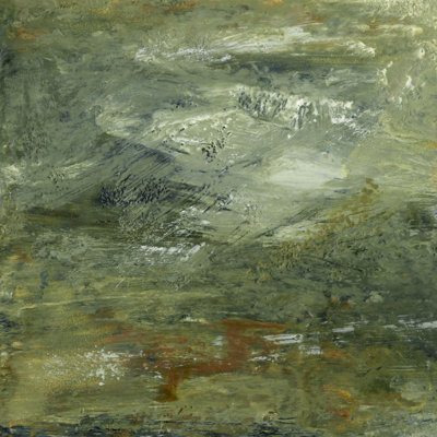 Encaustic Tile In Multi I by Sharon Gordon - Wrapped Canvas Painting