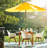 Anautica 4 - Person Wood Patio Dining Set with Round Table
