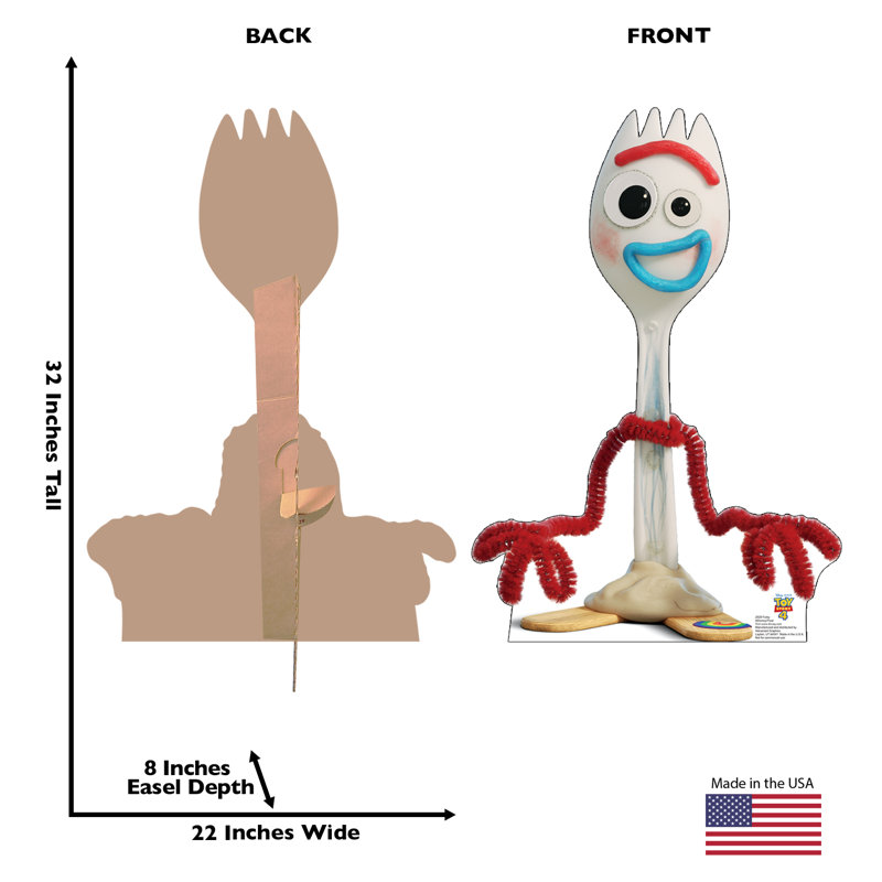 Découpe en carton Histoire de jouets 4 de Forky de Disney / Pixar