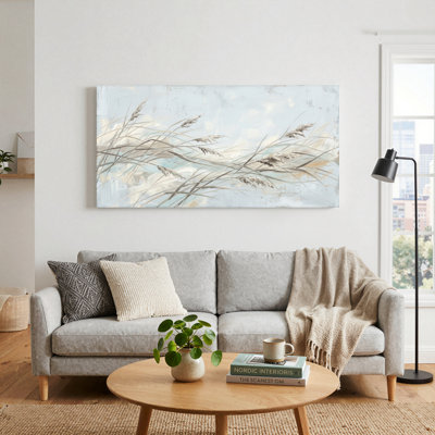 Wheat Field Canvas Wall Art Oil Painting Print Set Of 1