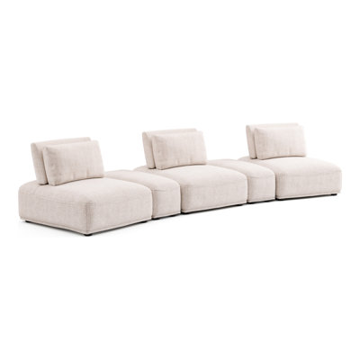 Canapé modulaire 5 pièces Aukeem