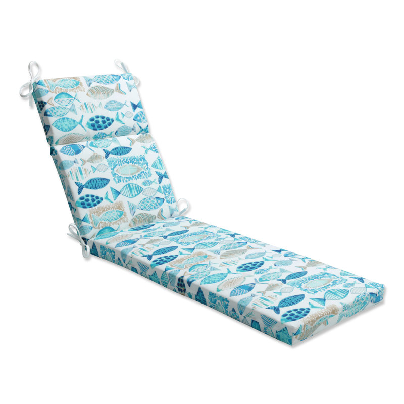 Outdoor 3'' Chaise Lounge Seat / Back Cushion