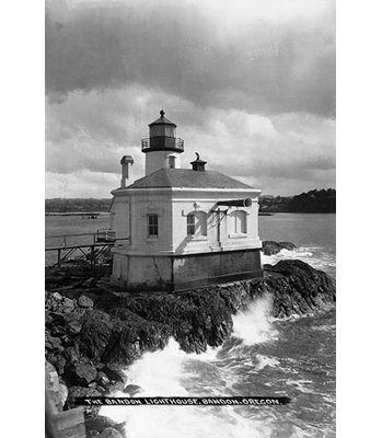 « the bandon phare », reproduction de photo