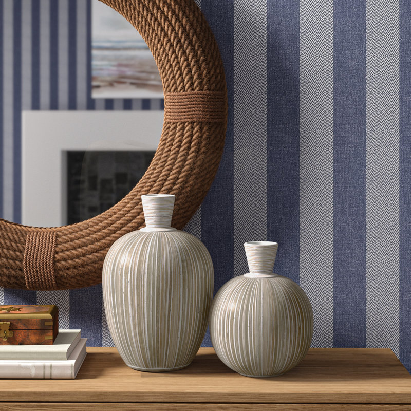 Ensemble de vases de table en céramique 2 pièces Rolandet