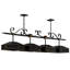 Luminaire suspendu 4 lumières Stefano