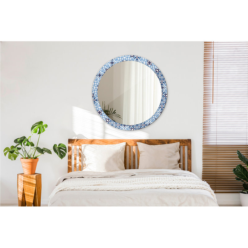 Huldar Glass Flat Wall Mirror
