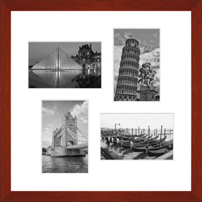 Addalie Wood Picture Frame with Mat