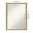 Mila Half-Inch-Bevel Wood Framed Wall Mirror-120333276
